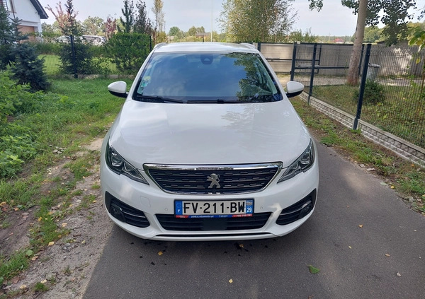 Peugeot 308 cena 55900 przebieg: 99511, rok produkcji 2020 z Wałbrzych małe 56